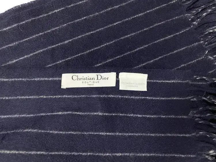 Dior Christian Dior Stripe Scarf Size ONE SIZE - 4 Thumbnail