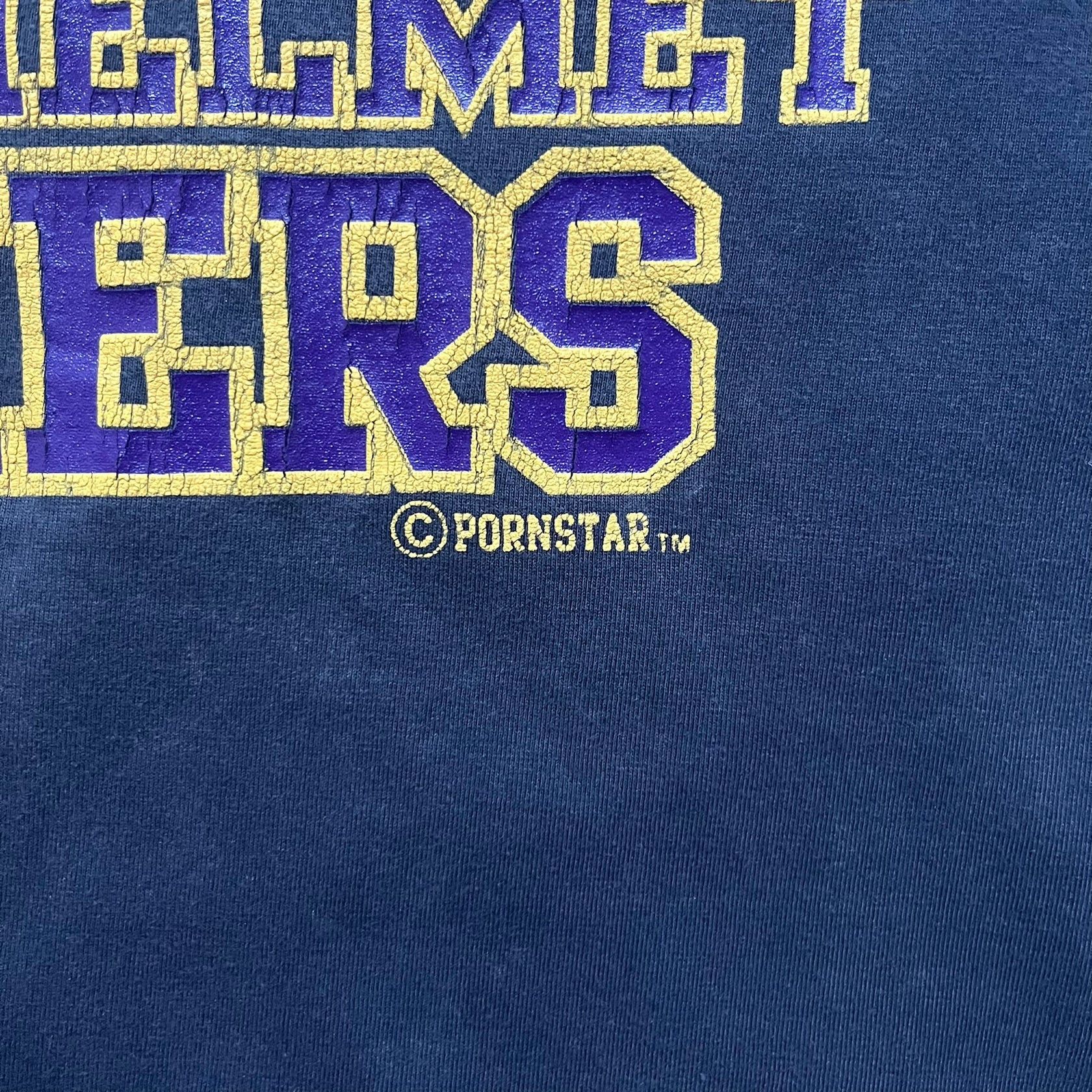 Vintage Porn Star Purple Helmet Packers Tee Size US M / EU 48-50 / 2 - 3 Thumbnail