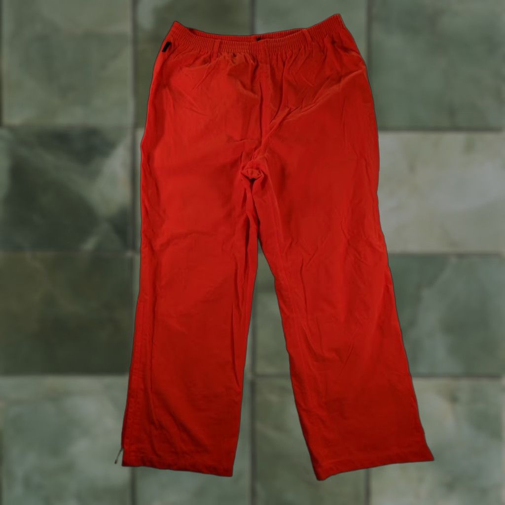 Vintage Columbia Pants Mens XL Orange Packable Elastic Waist Zip Pocket Outdoor Hiking Size US 36 / EU 52 - 1 Thumbnail