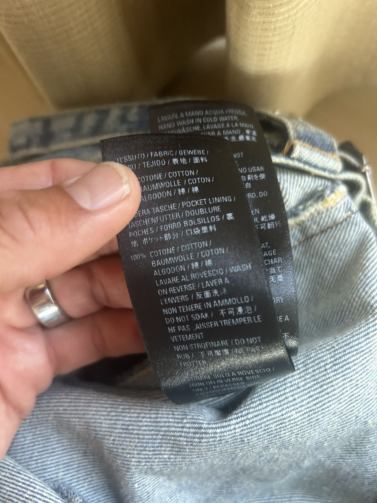Balenciaga Balenciaga Raver Denim Size US 30 / EU 46 - 18 Thumbnail