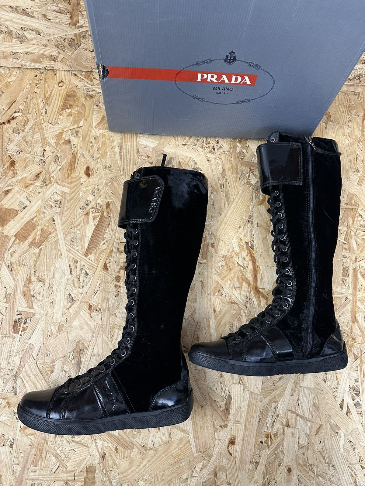 Prada Prada boots size 36 IT Size US 6.5 / IT 36.5 - 10 Thumbnail