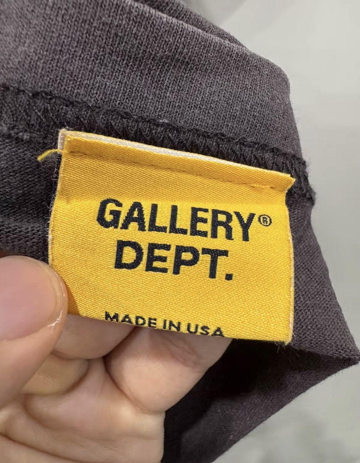 Gallery Dept. GALLERY DEPT Washed Printed Short Sleeve T-Shirt J57 Size US XL / EU 56 / 4 - 7 Thumbnail