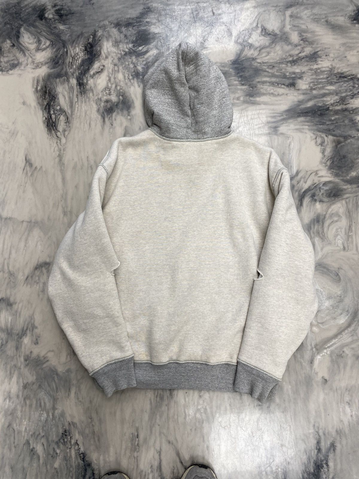 Kapital Kapital smiley fleece hoodie grey medium authentic Size US S / EU 44-46 / 1 - 2 Thumbnail
