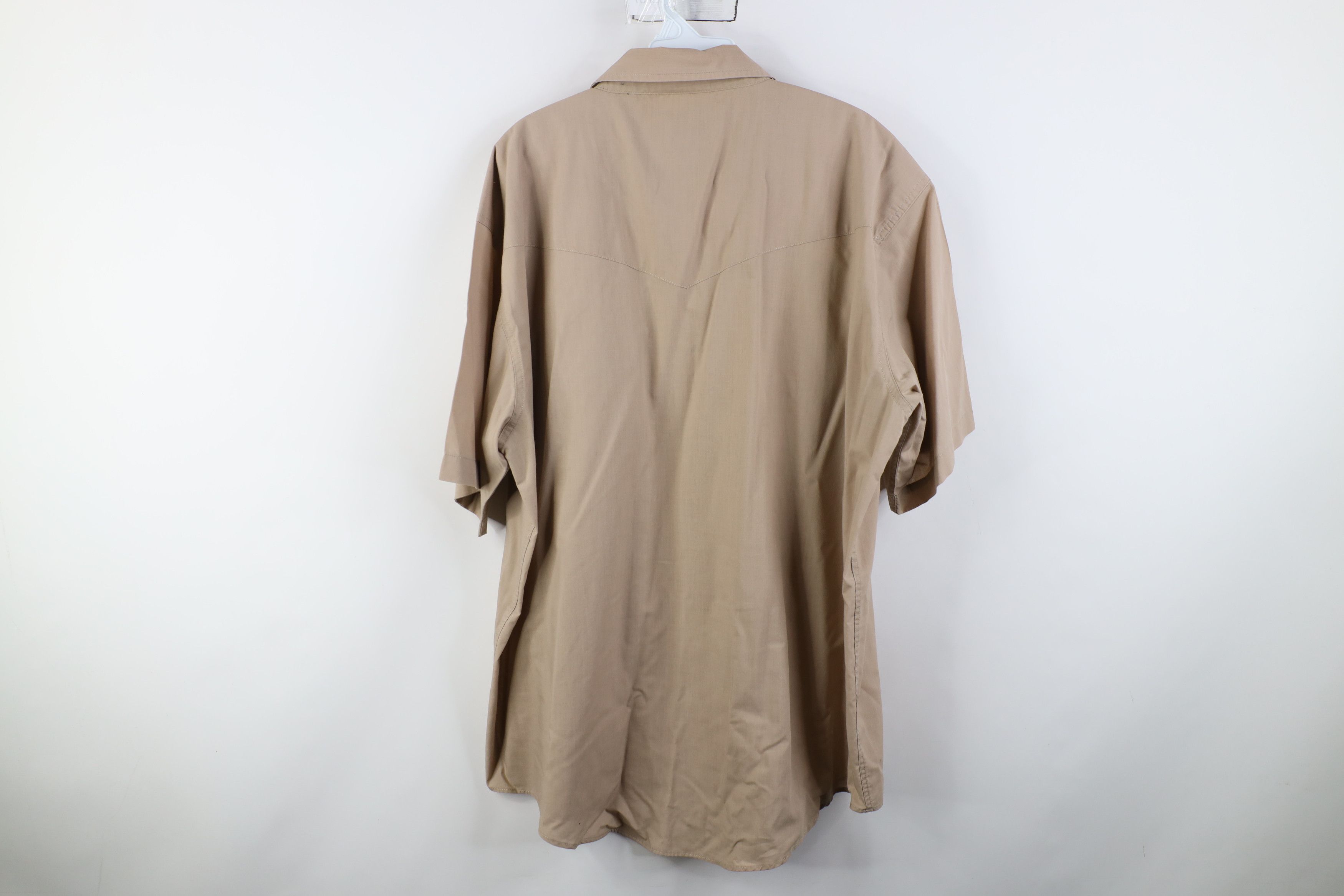 Vintage Vintage 90s Rockabilly Eagle Feather Snap Button Shirt Size US XL / EU 56 / 4 - 12 Thumbnail