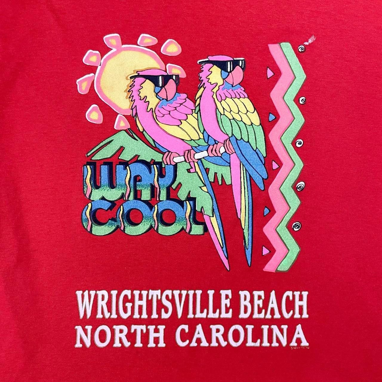 Vintage Vintage 90’s Way Cool Parrots Retro T-Shirt Size US L / EU 52-54 / 3 - 3 Thumbnail