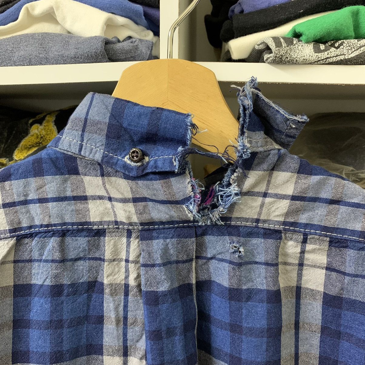 Evisu × Japanese Brand × Vintage EVISU DONNA CHECKERED SHIRT Size S / US 4 / IT 40 - 7 Thumbnail