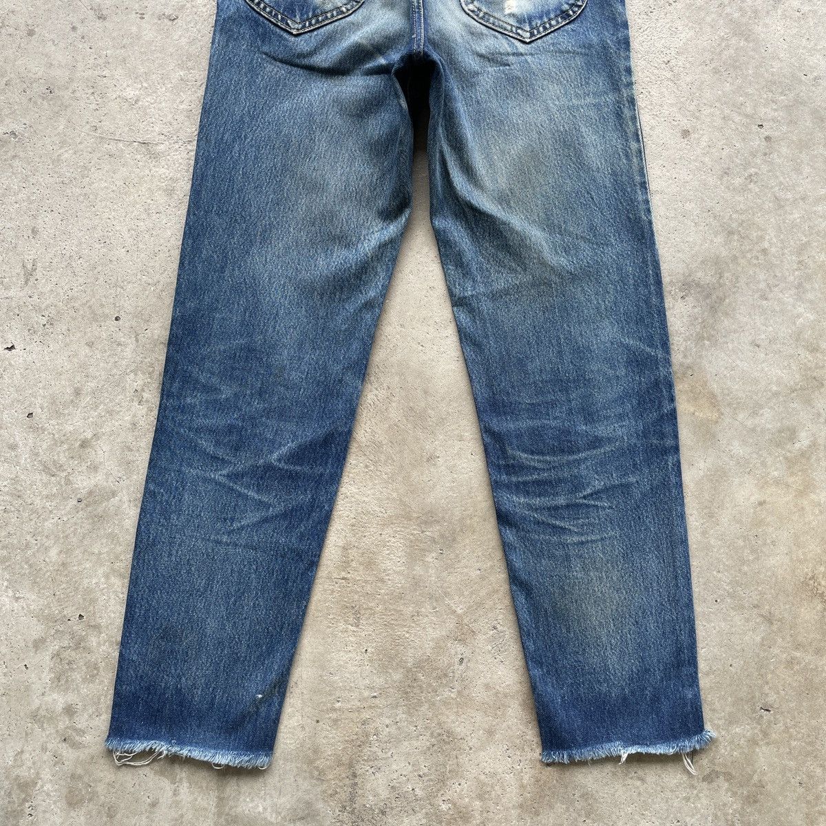 Jean × Lee × Vintage Vintage Lee Distressed Jeans Denim Pants W27x28.5 Size US 27 - 12 Thumbnail