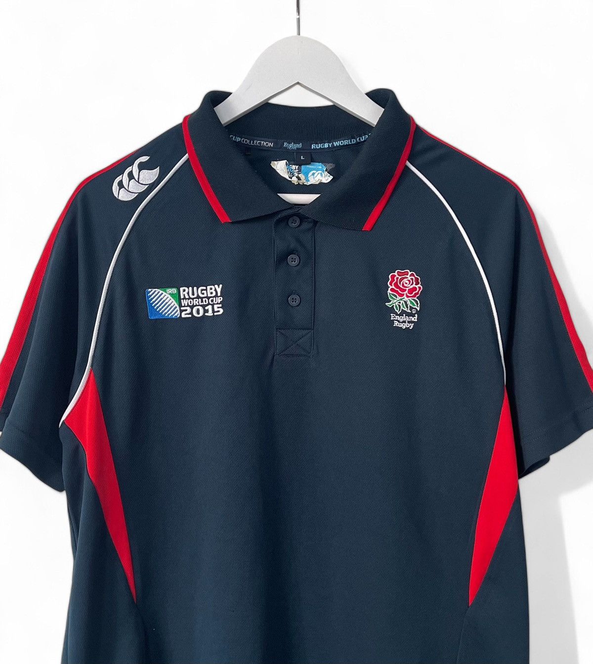 Canterbury of New Zealand World Cup 2015 England Rugby Team Canterbury Shirt Size L Size US L / EU 52-54 / 3 - 3 Thumbnail
