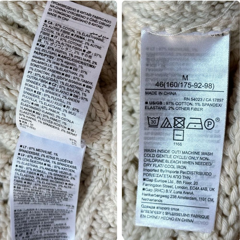 Banana Republic Banana Republic Tamra Organic Cotton Sweater Halter Tank Cr Size M / US 6-8 / IT 42-44 - 5 Thumbnail