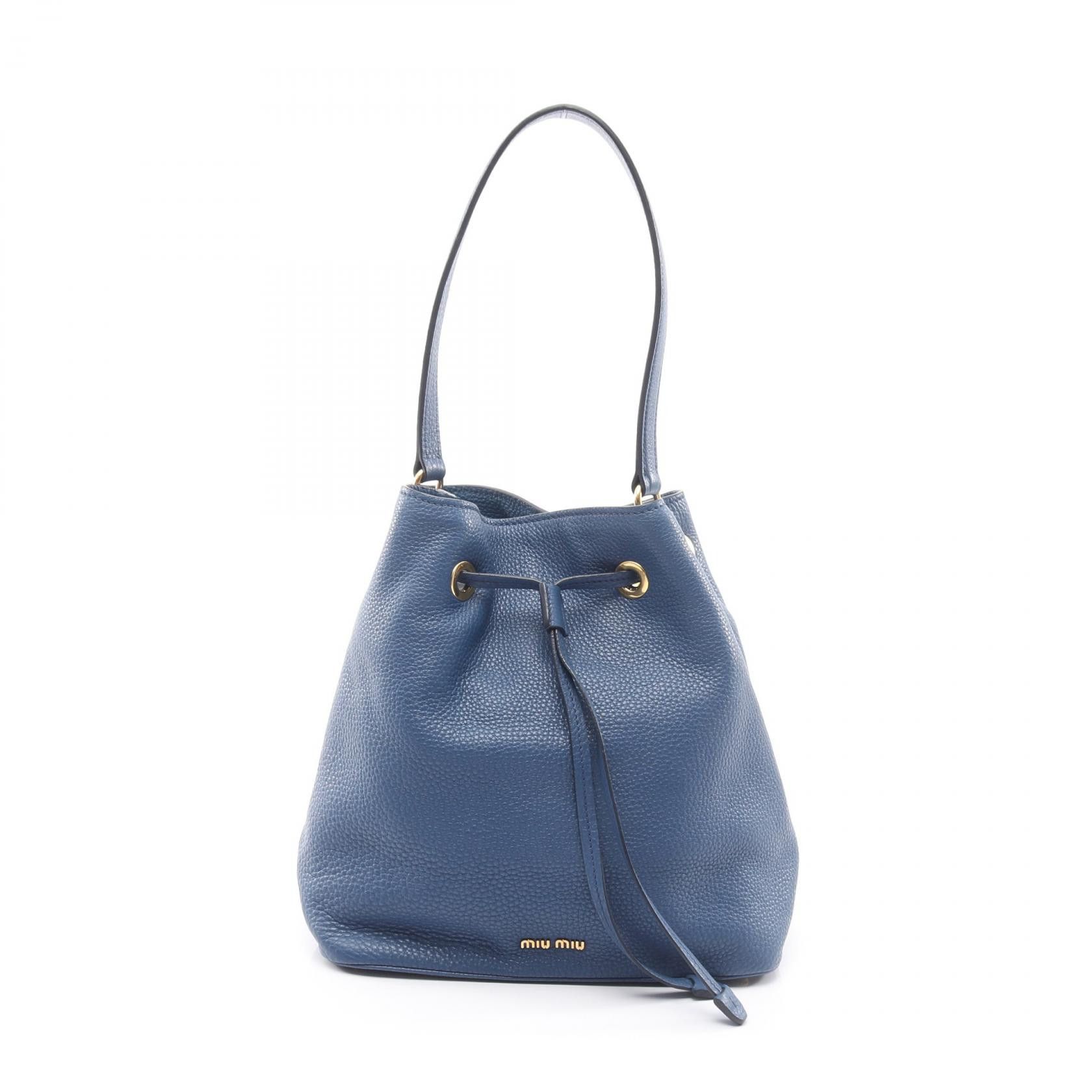 Miu Miu Miu Miu Miu Miu Leather Shoulder Bag Leather Shoulder Bag DUTY FREE for USA Size ONE SIZE - 1 Thumbnail