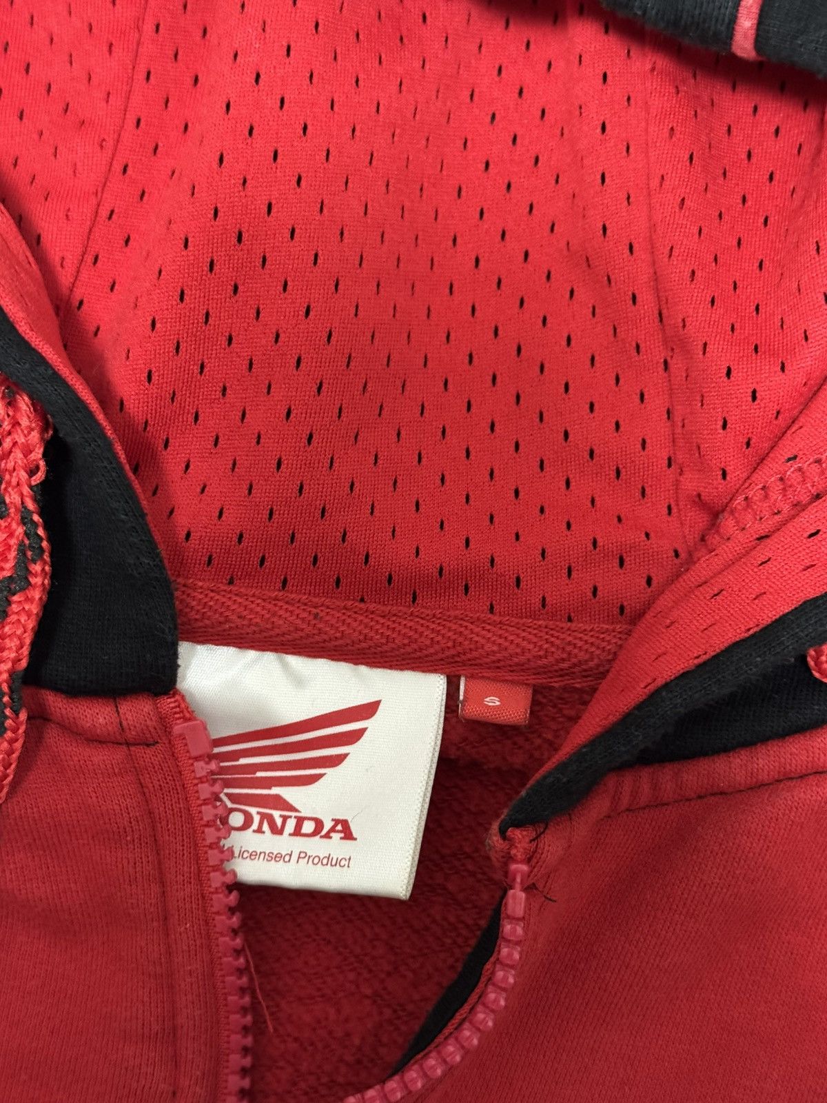 Honda Honda Racing Full Zip Vintage Hoodie Size US S / EU 44-46 / 1 - 9 Thumbnail