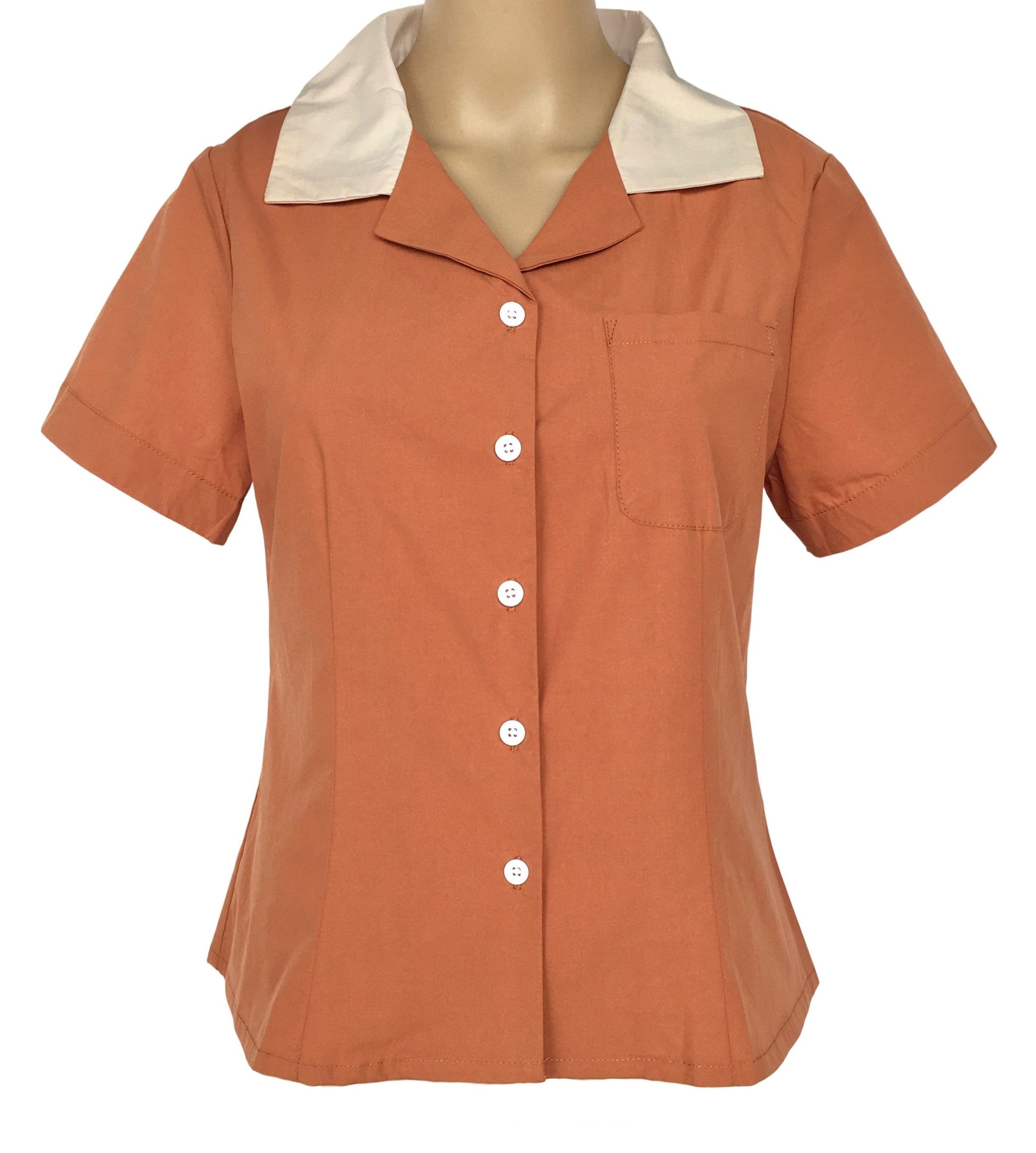 Other Casual Shirts Short Sleeveles Vintage Blouse BrI Size M / US 6-8 / IT 42-44 - 1 Thumbnail