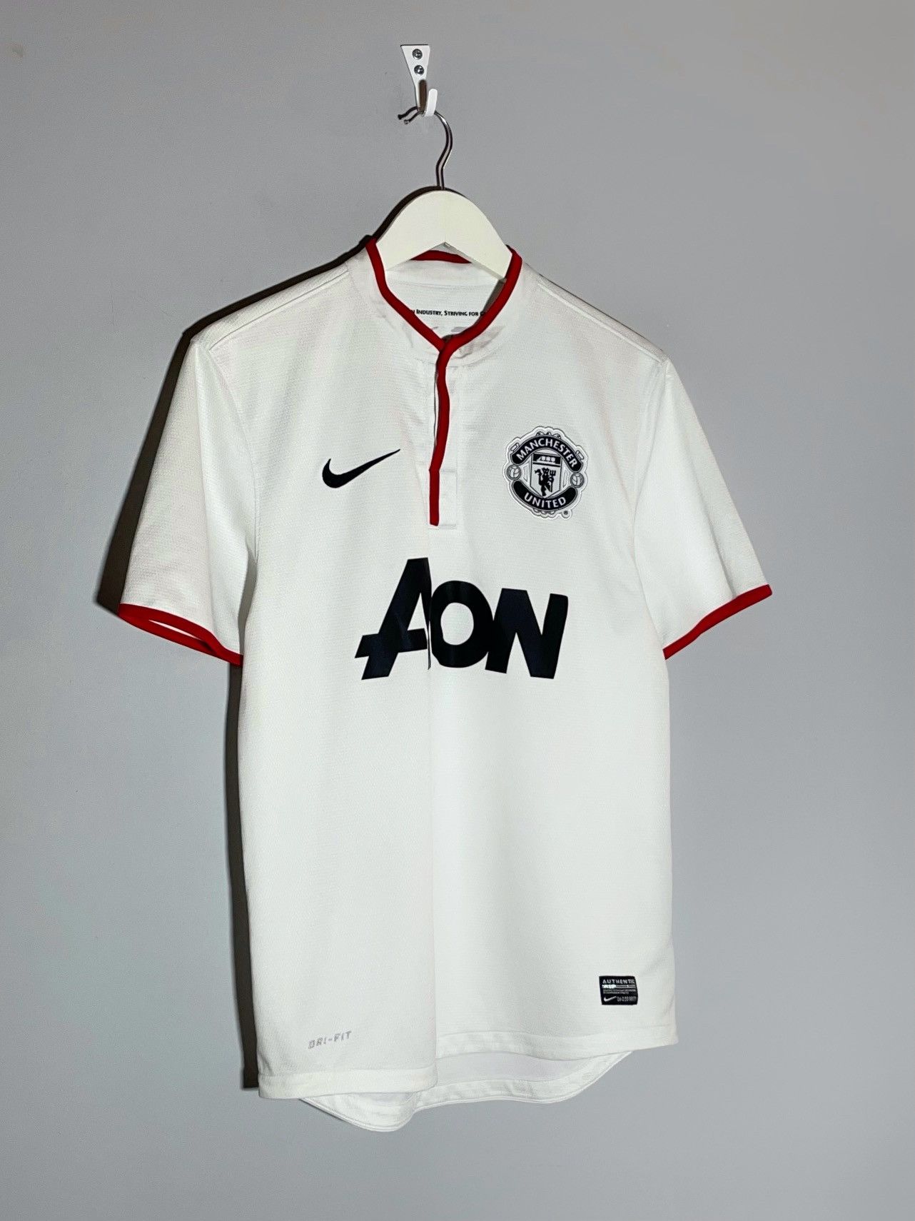 Nike #10Rooney Manchester United Nike 2012/13 Away Football Shirt Size US S / EU 44-46 / 1 - 3 Thumbnail