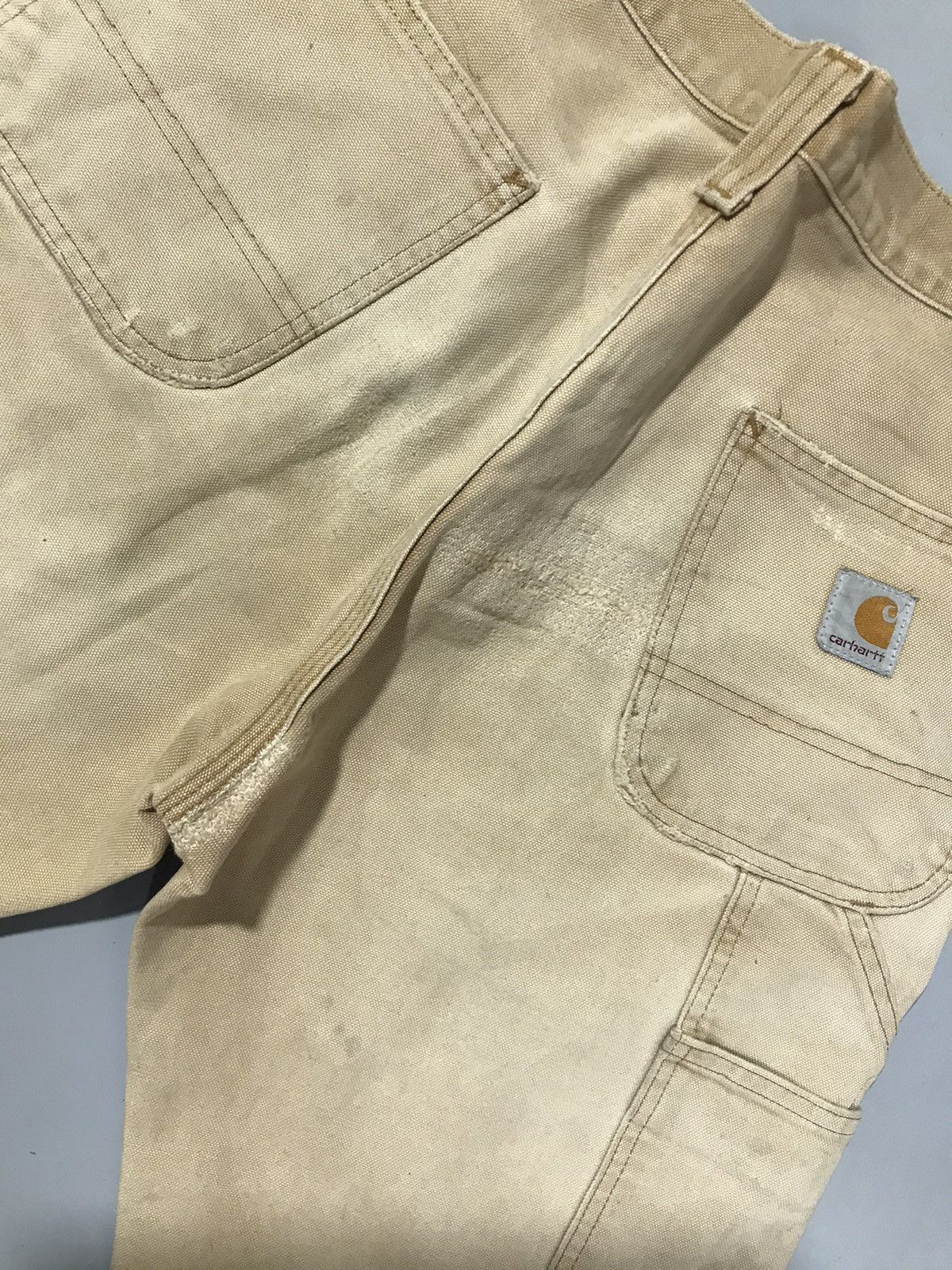 Carhartt Vintage Carhartt double knee damaged denim Size US 30 / EU 46 - 12 Thumbnail