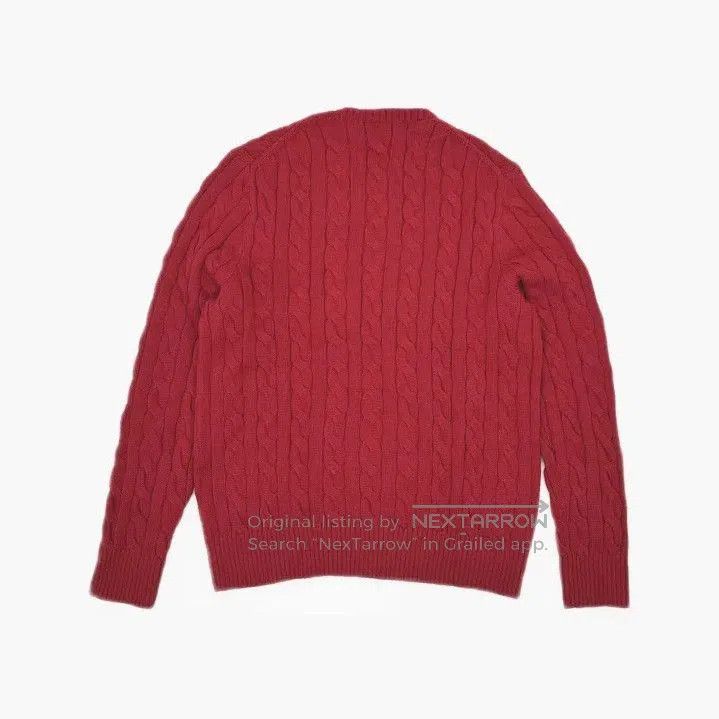 Polo Ralph Lauren Polo Ralph Lauren Cable Knit Logo Embroidered Sweater. Size US L / EU 52-54 / 3 - 3 Thumbnail