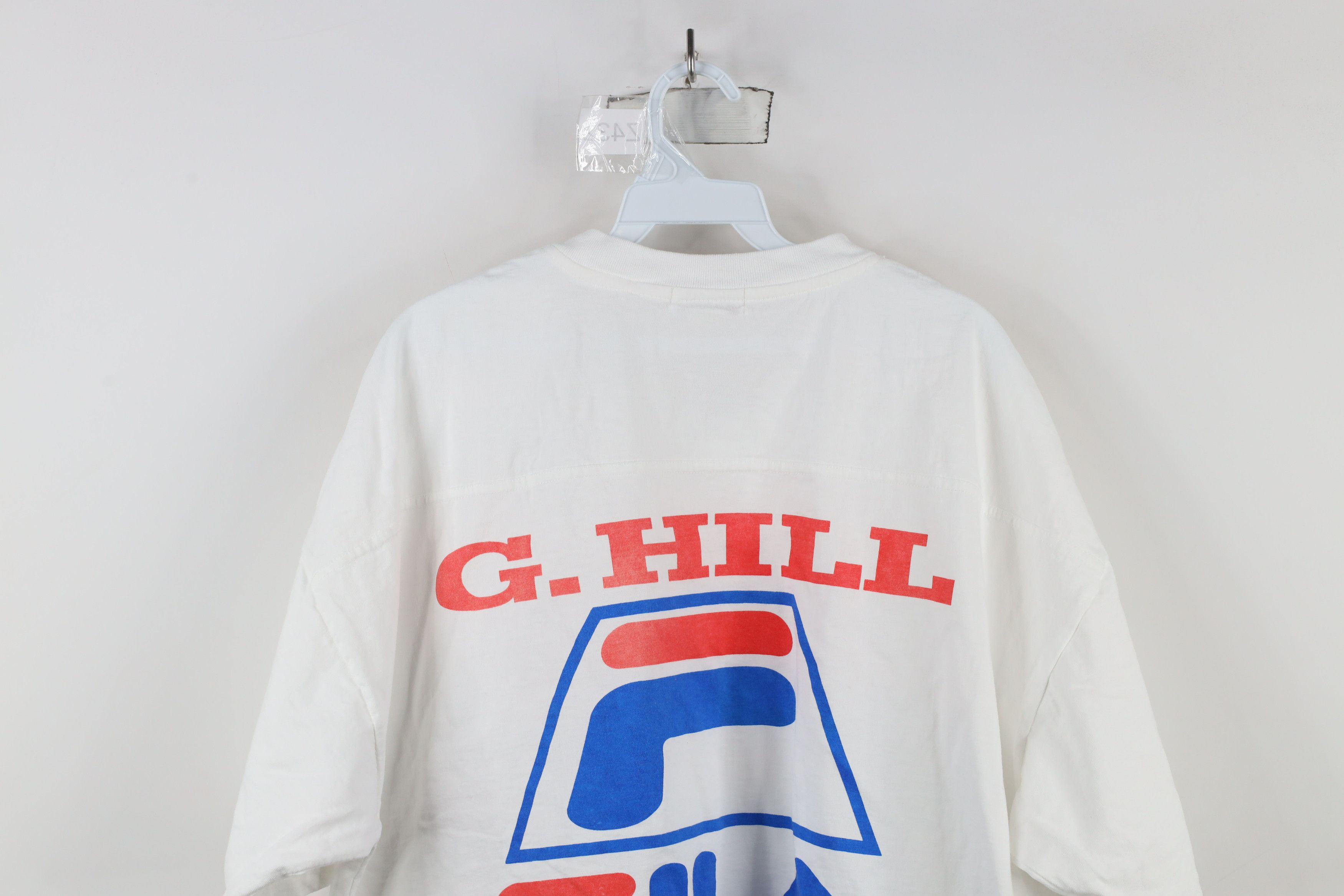 Fila × Vintage Vintage 90s FILA Basketball Detroit Pistons Jersey T-Shirt Size US XL / EU 56 / 4 - 8 Thumbnail