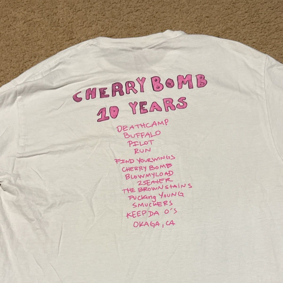 Golf Wang Cherry Bomb 10th Anniversary Tee Size US L / EU 52-54 / 3 - 3 Thumbnail