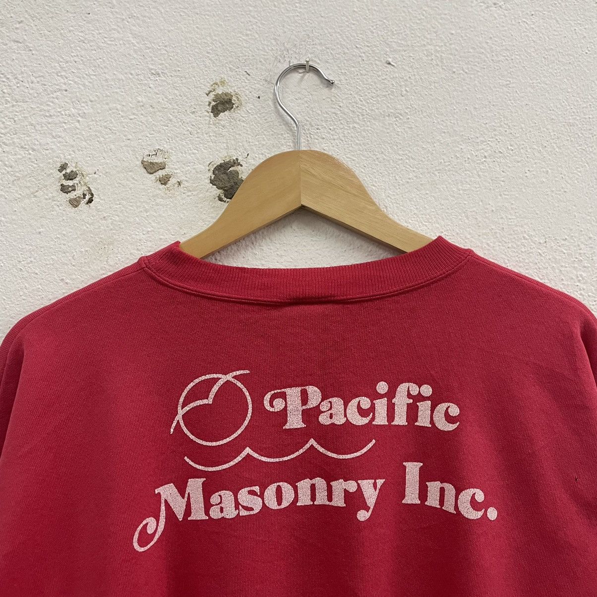 Vintage 🔥Vintage 90s Pacific Mansory Big Spellout Sweatshirts Size US L / EU 52-54 / 3 - 3 Thumbnail