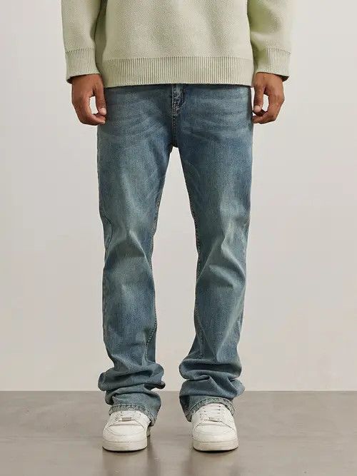 VIBE distressed y2k flared skate hiphop jeans Size US 29 - 7 Thumbnail