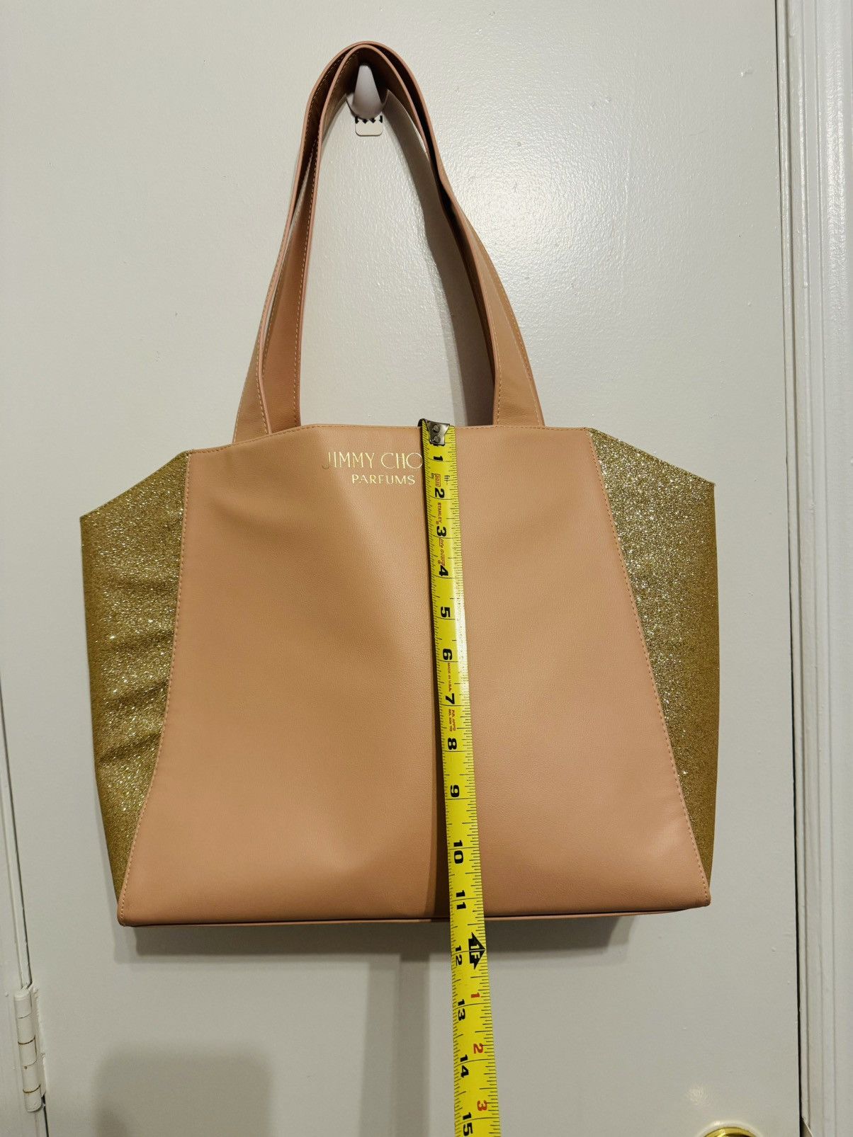 Jimmy Choo Jimmy Choo Pink, Gold Tote Bag Size ONE SIZE - 7 Thumbnail