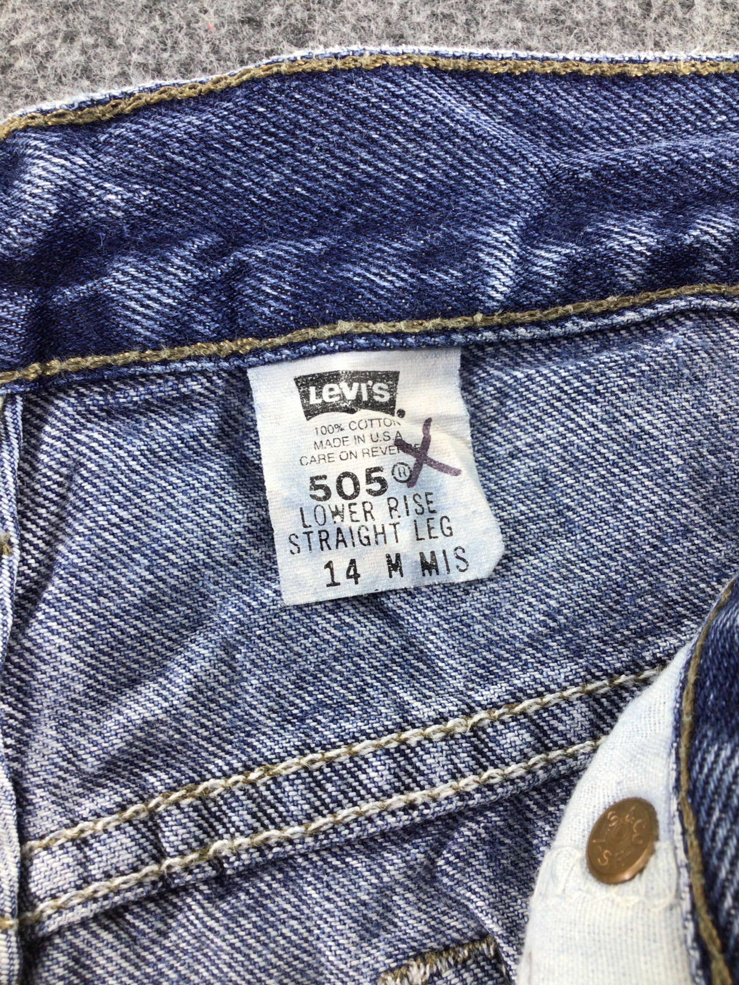 Levi's Vintage Levis 505 Jeans-J616 Size US 34 / EU 50 - 8 Thumbnail