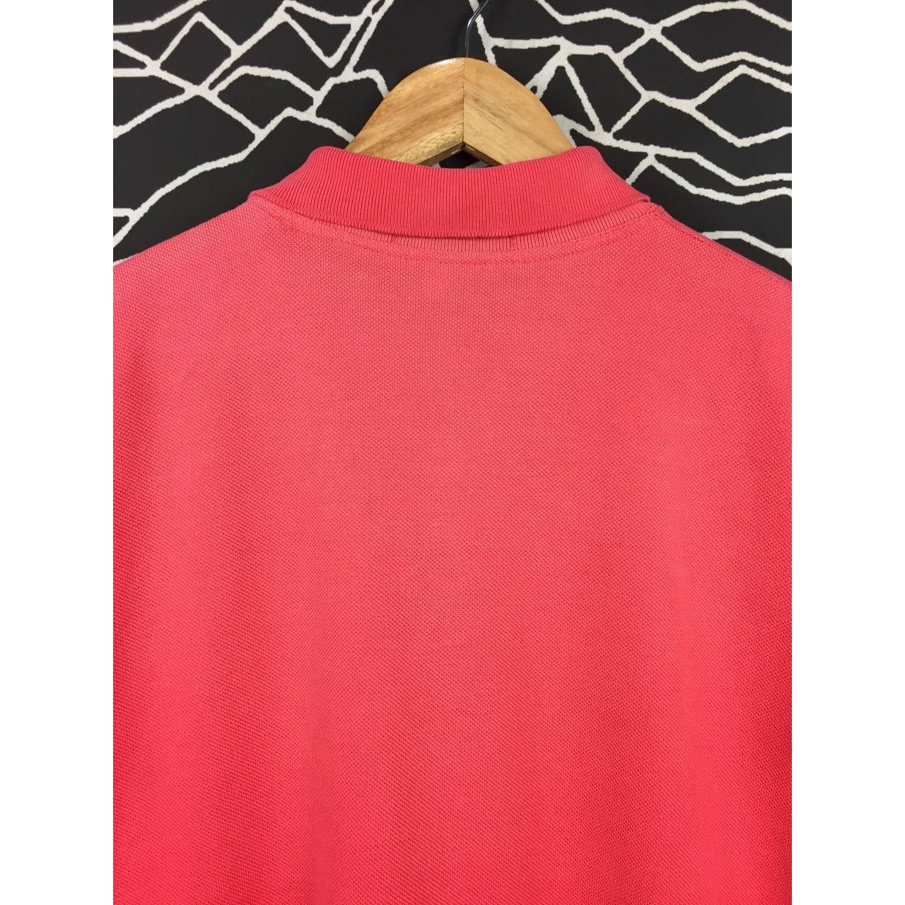 Fred Perry × Vintage Vtg Fred Perry Coral Red Cotton Pique Casual Polo Tee Size US M / EU 48-50 / 2 - 9 Thumbnail