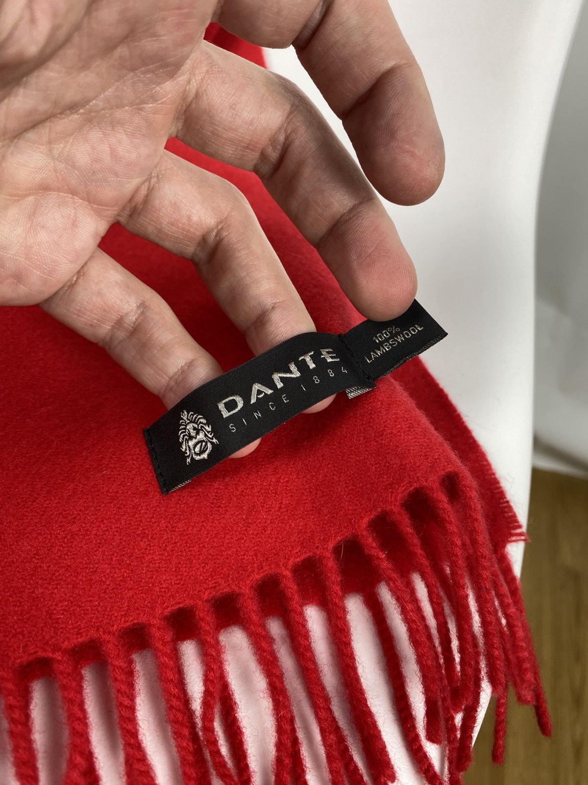 Designer Dante Since 1884 Lambswool Scarf Size ONE SIZE - 5 Thumbnail