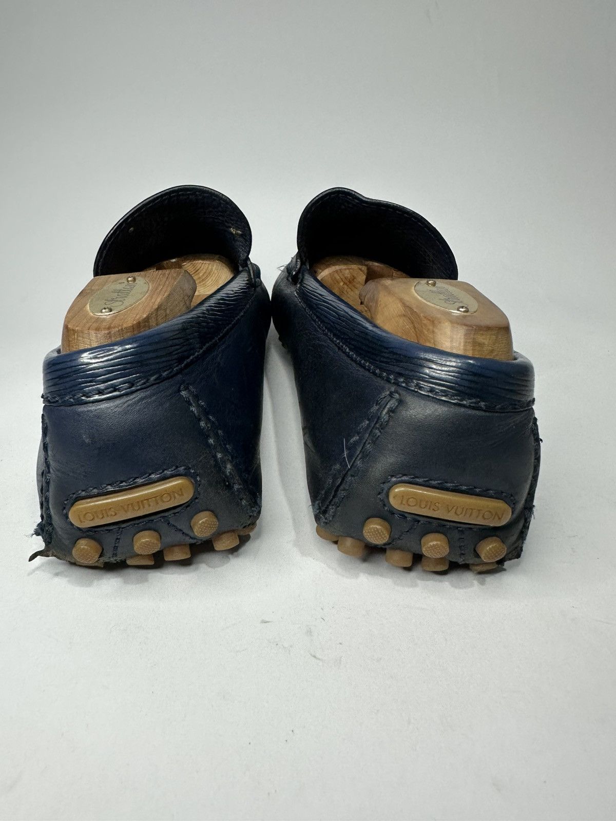 Louis Vuitton Louis Vuitton Monte Carlo Moccasin Dark Blue Driving Loafer Size US 10.5 / EU 43-44 - 6 Thumbnail