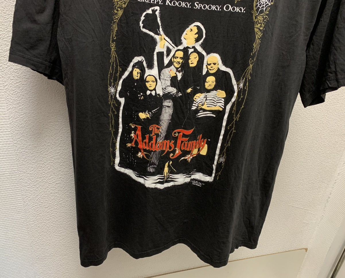 Vintage The Adams Family 1991 vintage black t-shirt L-Xl movie Size US L / EU 52-54 / 3 - 4 Thumbnail