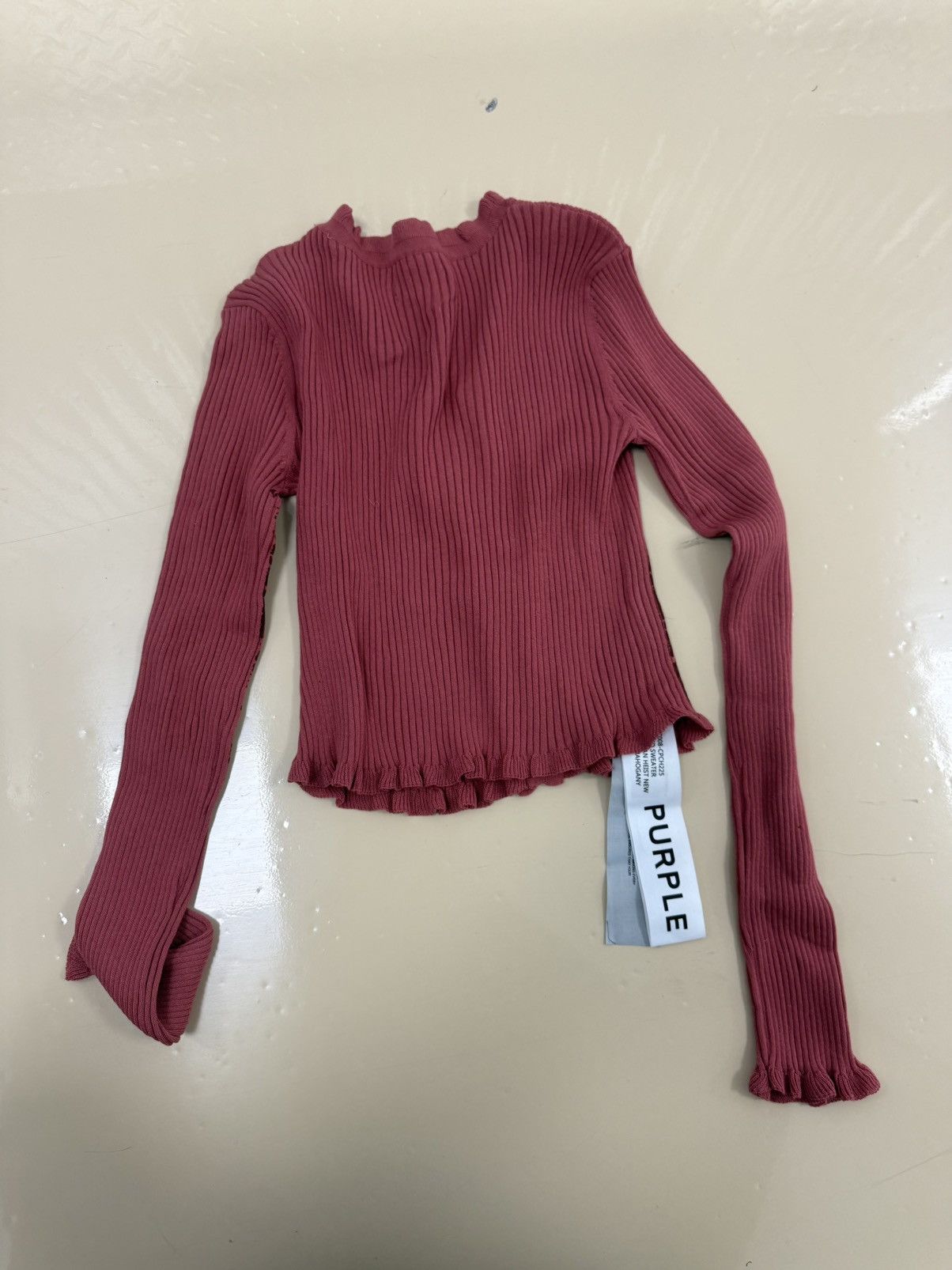 Other Purple Brand Ribber Sweater Cardigan Size S / US 4 / IT 40 - 4 Thumbnail