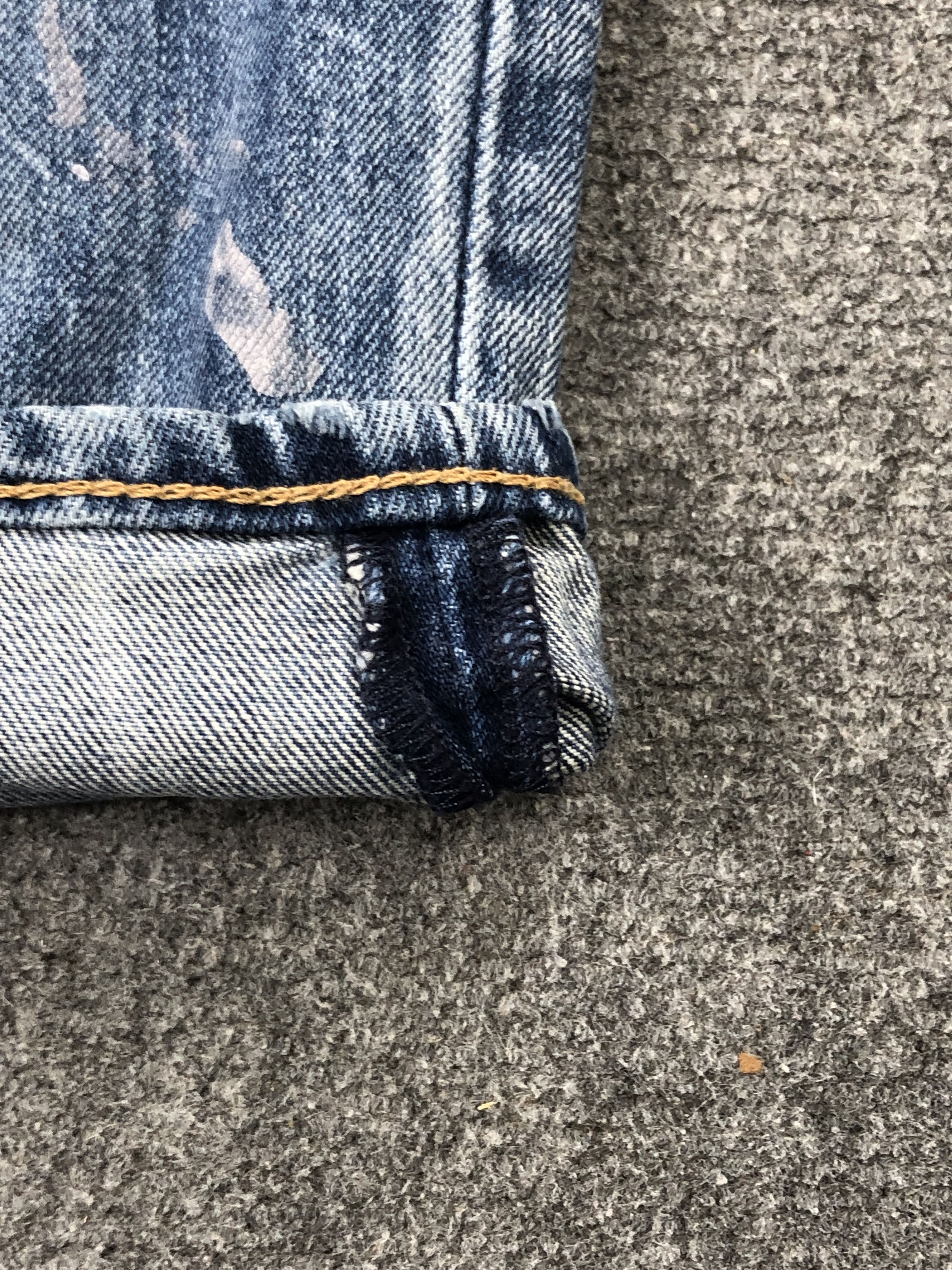 Levi's Distressed Paint Splash Vintage Levis 511 Jeans DP2252 Size US 39 - 10 Thumbnail