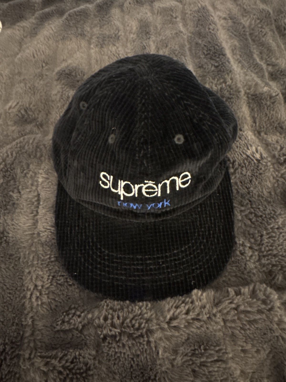 Pre-owned Supreme Courdory Hat In Black