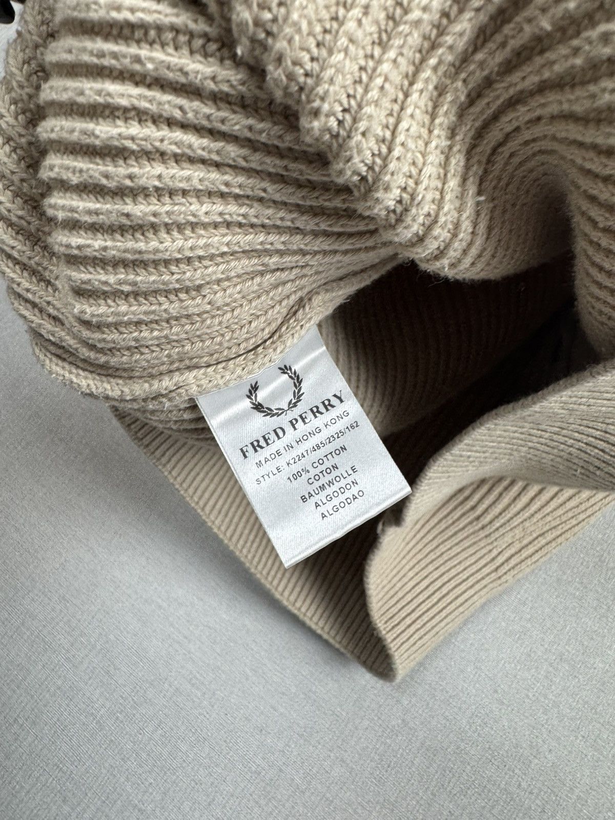 Fred Perry × Vintage Men’s Vintage Fred Perry Sweater Crew Neck Jumper size S Size US S / EU 44-46 / 1 - 5 Thumbnail
