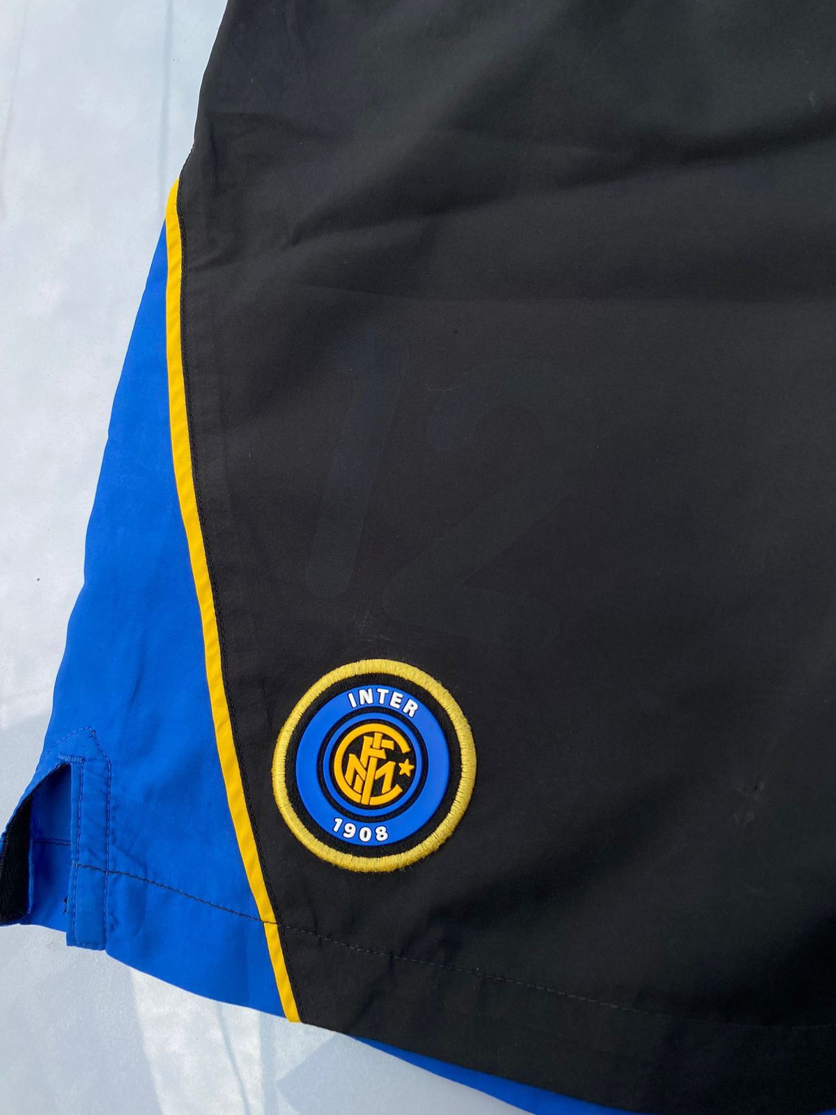 Nike × Vintage inter milan fc home shorts 2000/2002 Size US 35 - 3 Thumbnail