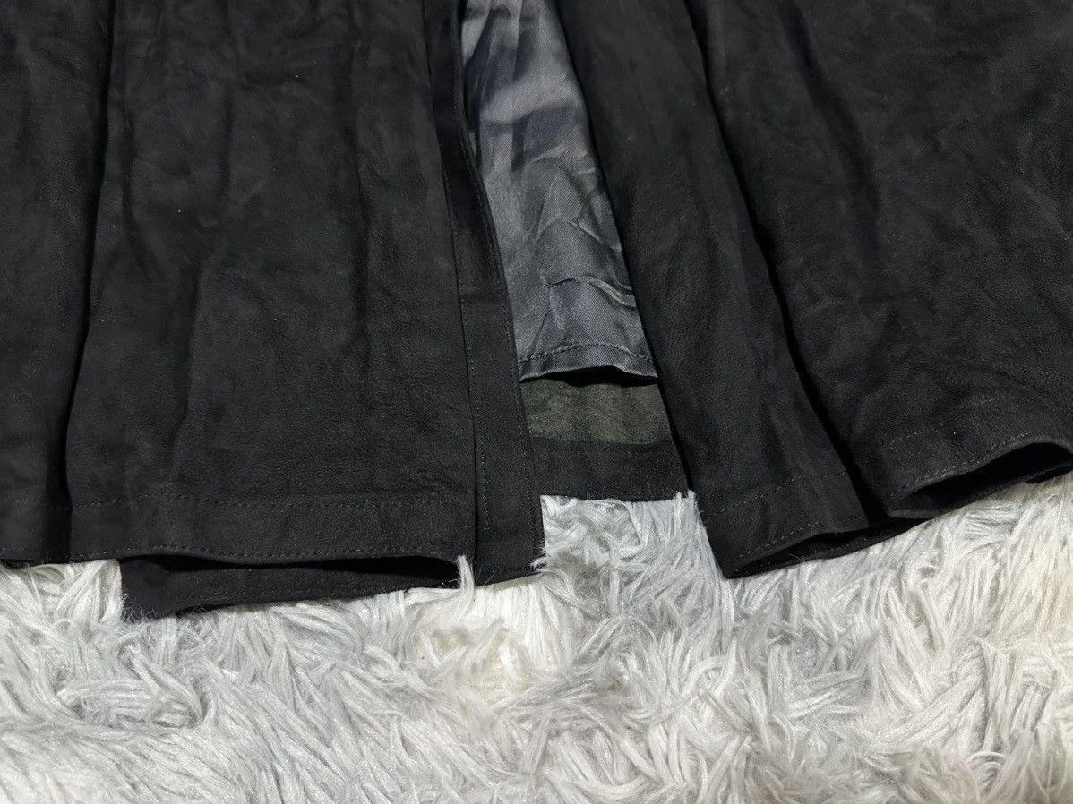 Japanese Brand 🔥Japanese Lui Chantant Sheepskin Suede Coat Shawl Collar Size US XL / EU 56 / 4 - 8 Thumbnail