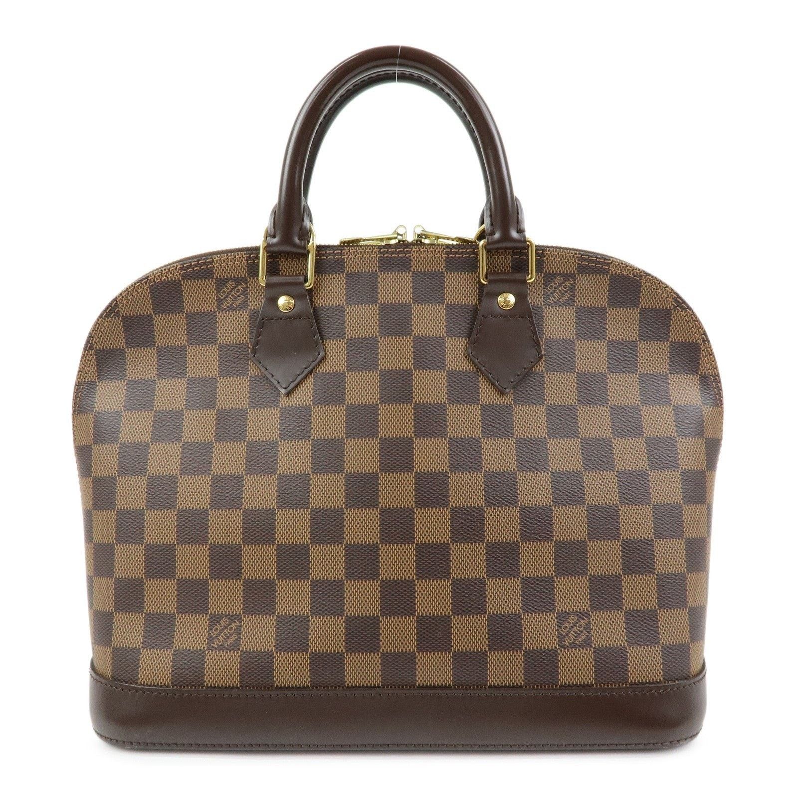 Louis Vuitton Louis Vuitton Damier Ebene Alma PM Top Handle Bag Size ONE SIZE - 1 Thumbnail