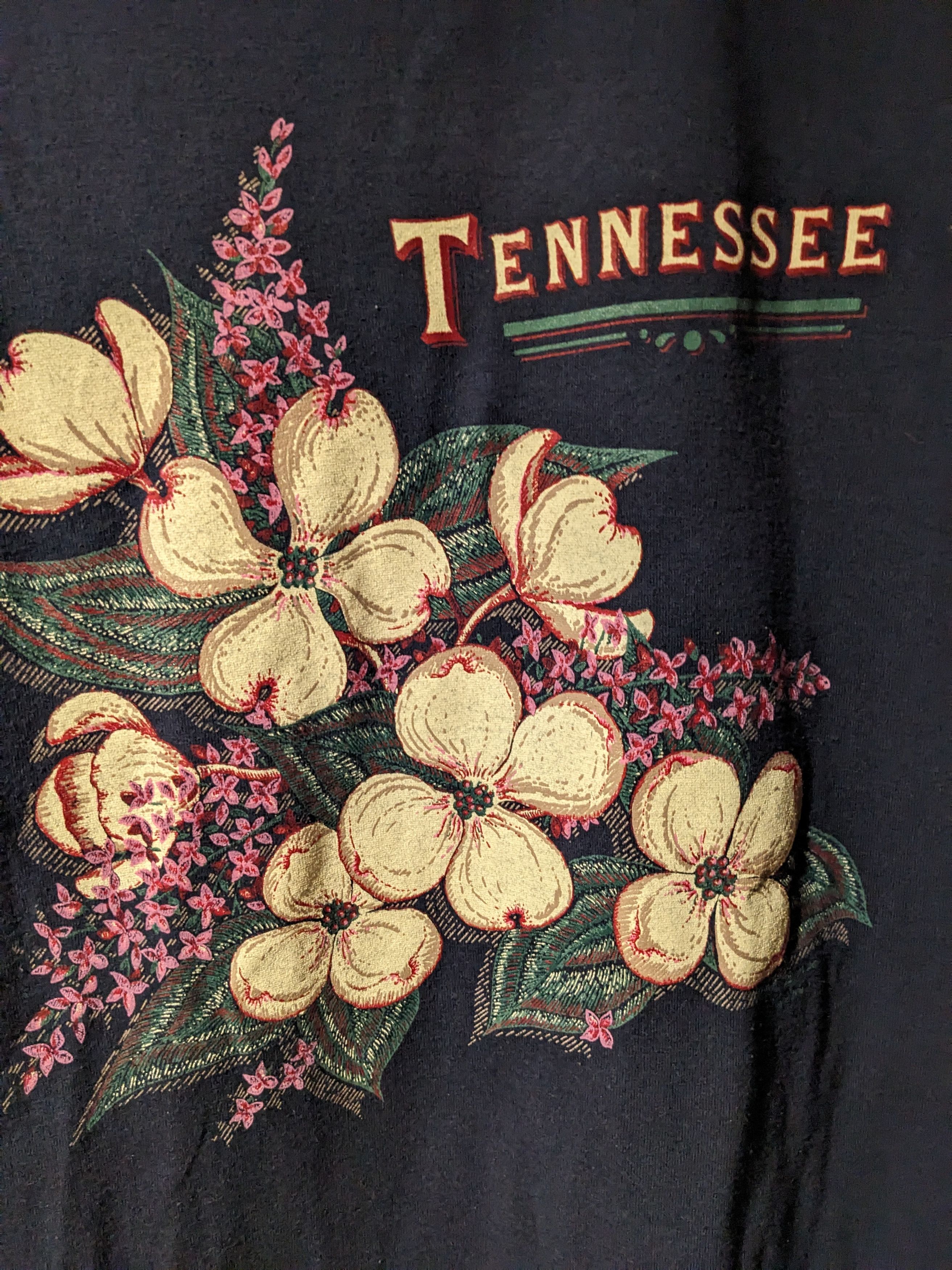 Other Vintage 1992 Tennessee Dogwood Blossom Flower Large T-Shirt Size US L / EU 52-54 / 3 - 2 Thumbnail