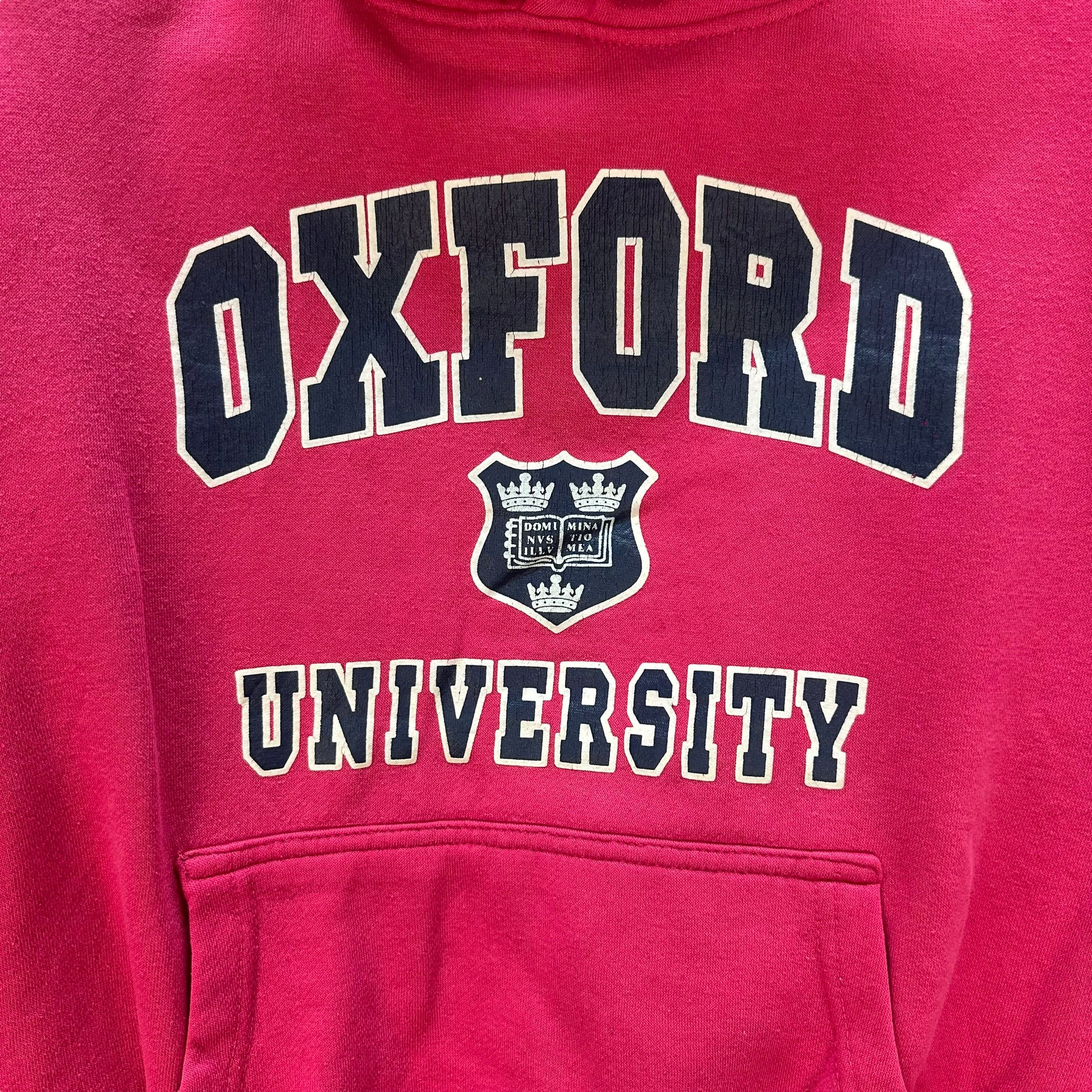 Vintage OXFORD UNIVERSITY BIG LOGO PULLOVER HOODIES #8744-024 Size US XS / EU 42 / 0 - 4 Thumbnail