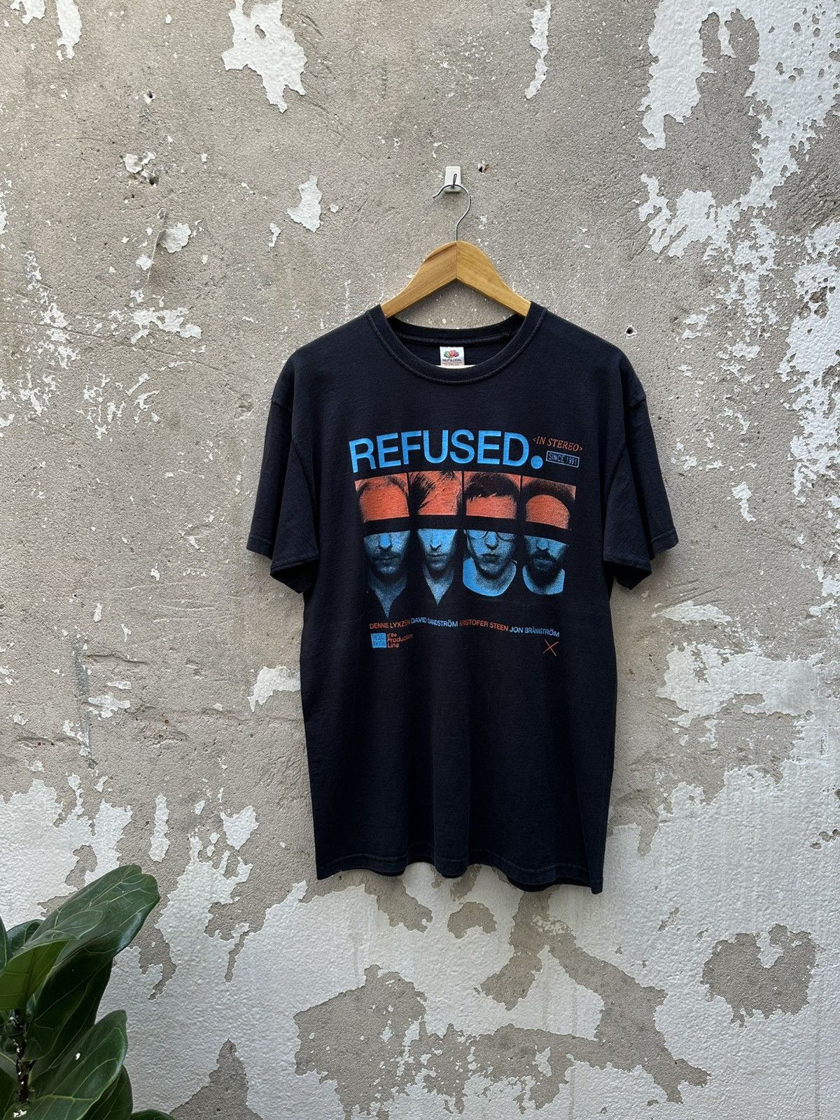 Band Tees Swedish Hardcore Punk Refused Band Tees Size US L / EU 52-54 / 3 - 1 Thumbnail
