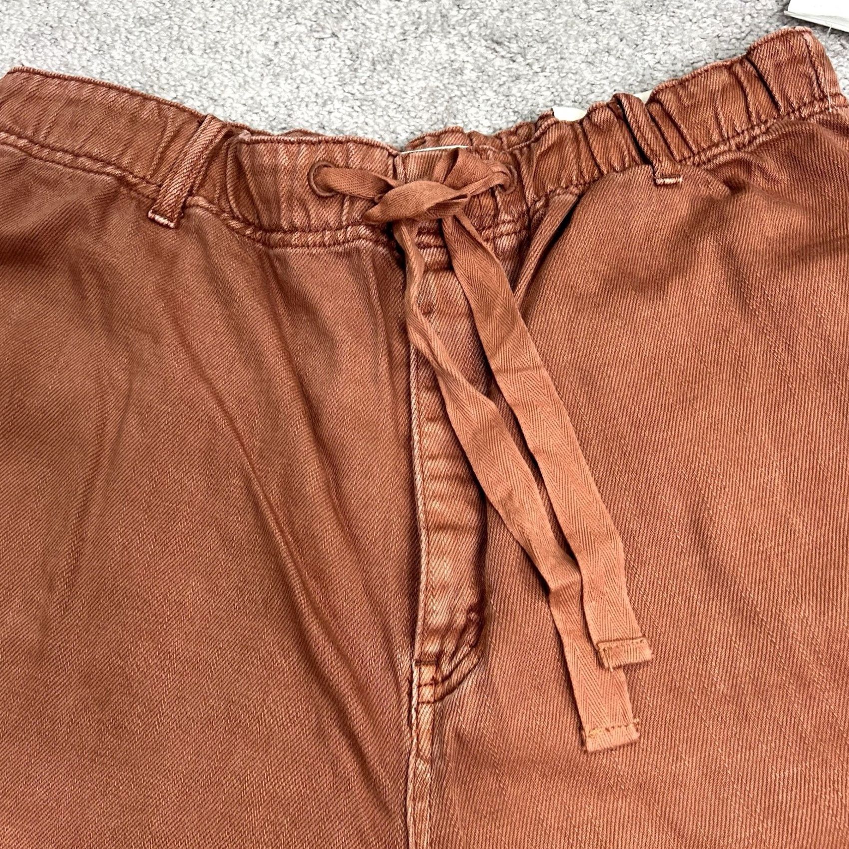 Free People VINTAGE Free People We The Free Pants High Rise Ultra Wide Leg Clover Copper NWT Size 36" / US 14 / IT 50 - 3 Thumbnail