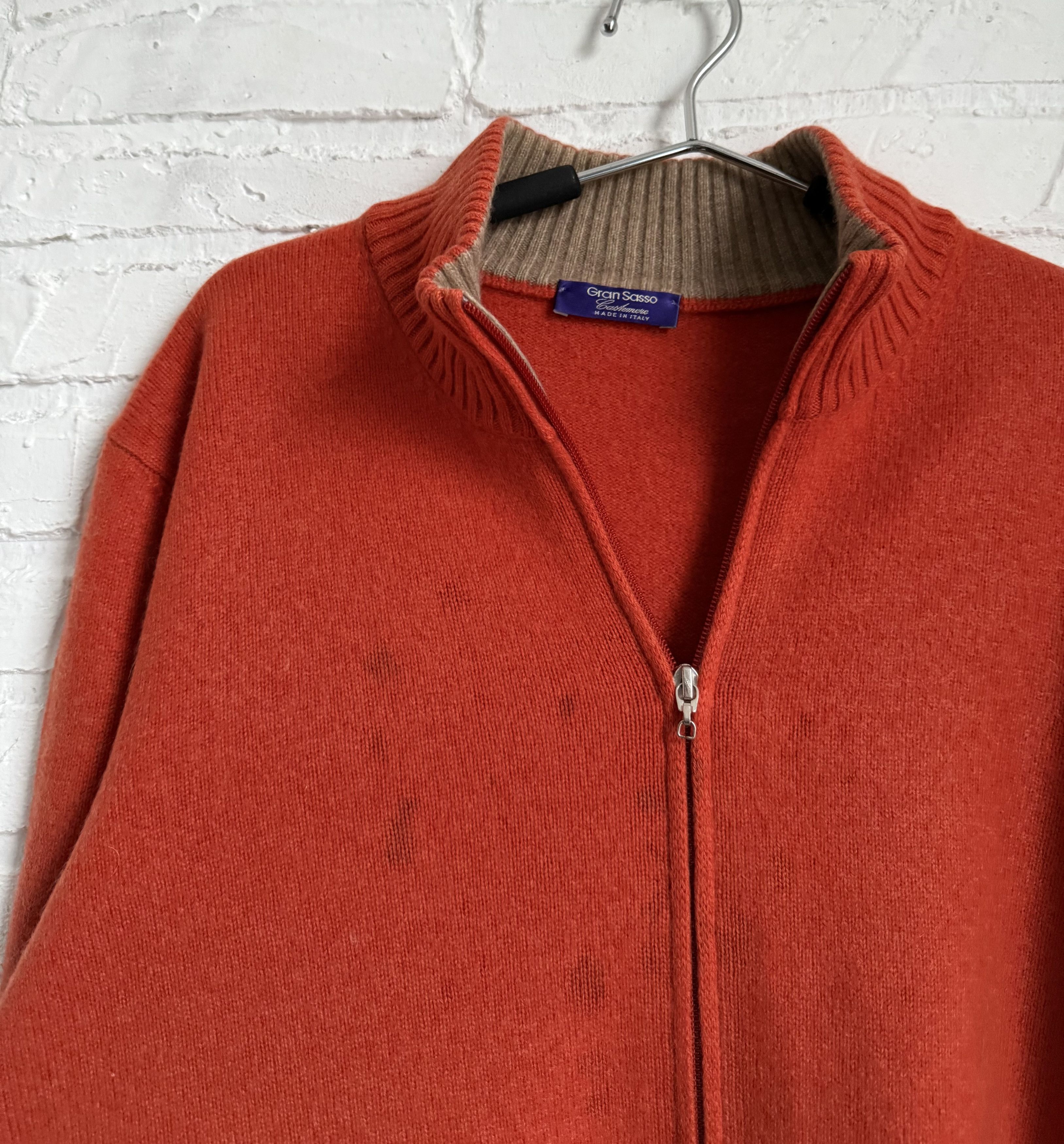 Gran Sasso Gran Sasso cashmere zip jumper Size US M / EU 48-50 / 2 - 5 Thumbnail