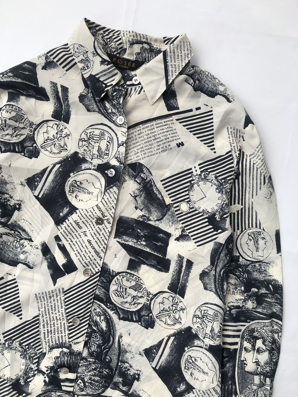If Six Was Nine Japanese All Over Print Button up rosse Tshirt LGB Style Size US L / EU 52-54 / 3 - 3 Thumbnail
