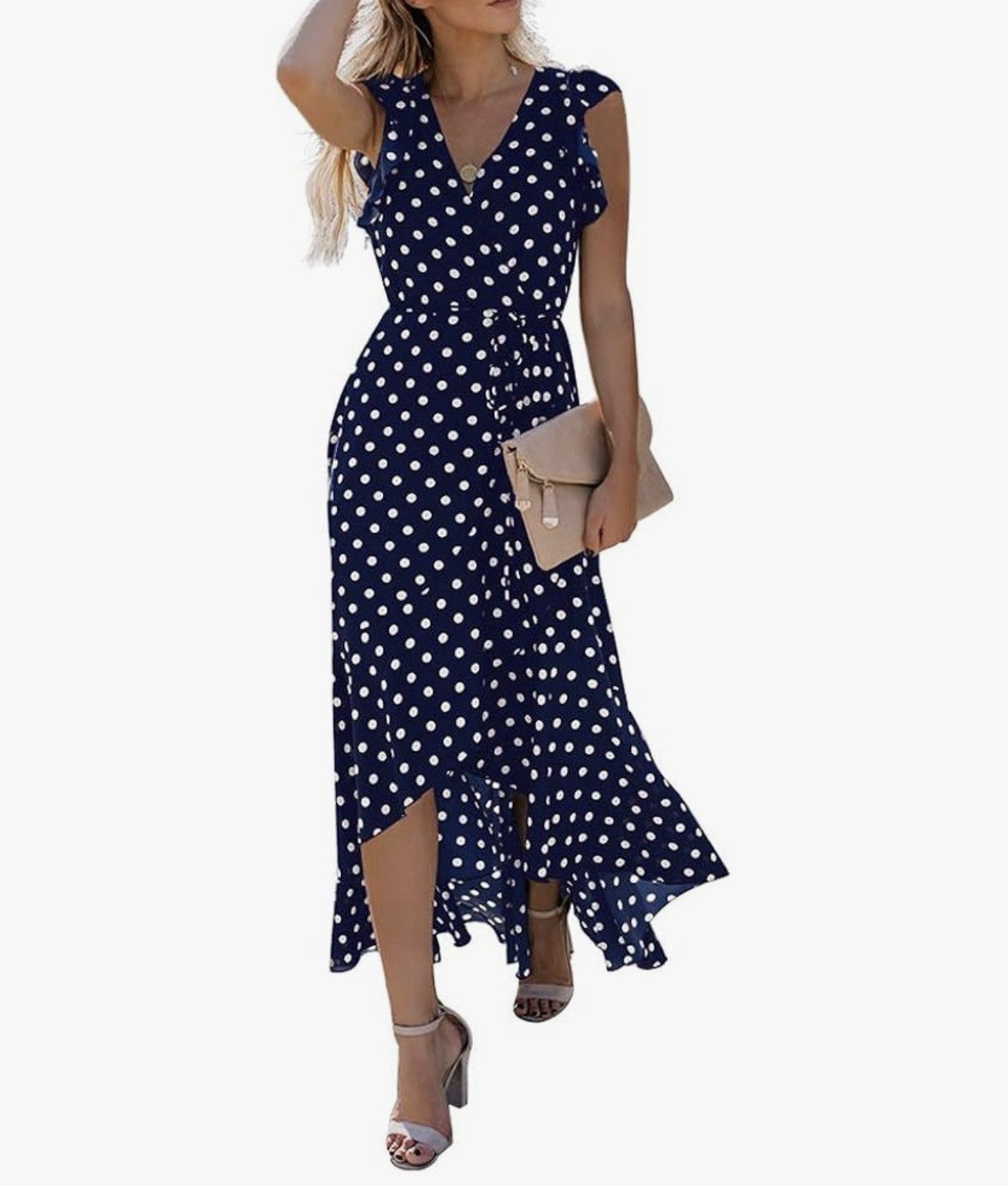 Other Boutique Wrap Maxi Dress Size L / US 10 / IT 46 - 5 Thumbnail