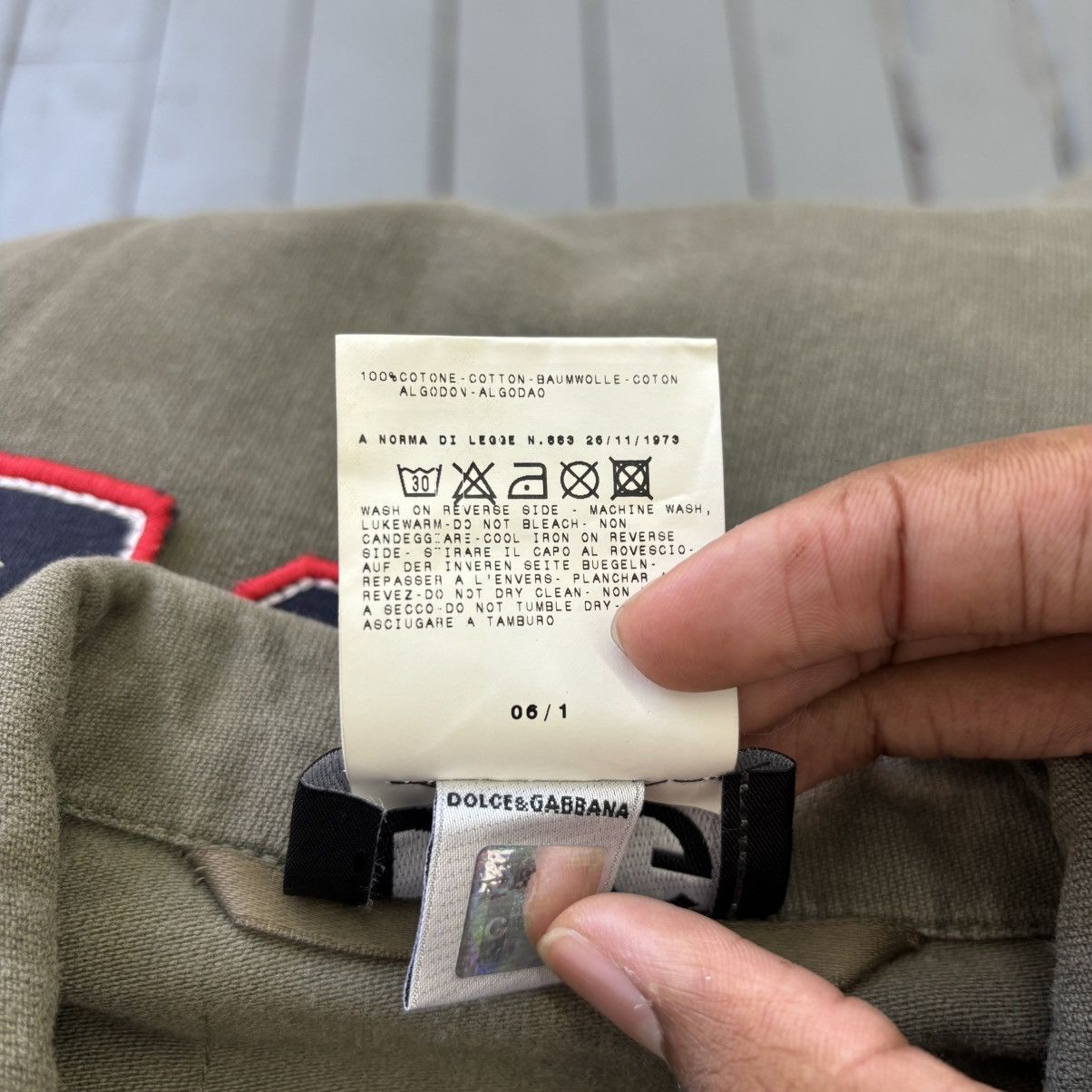 Dolce & Gabbana Vintage “Fight Only 4 Peace” Military Jacket Size US M / EU 48-50 / 2 - 8 Thumbnail