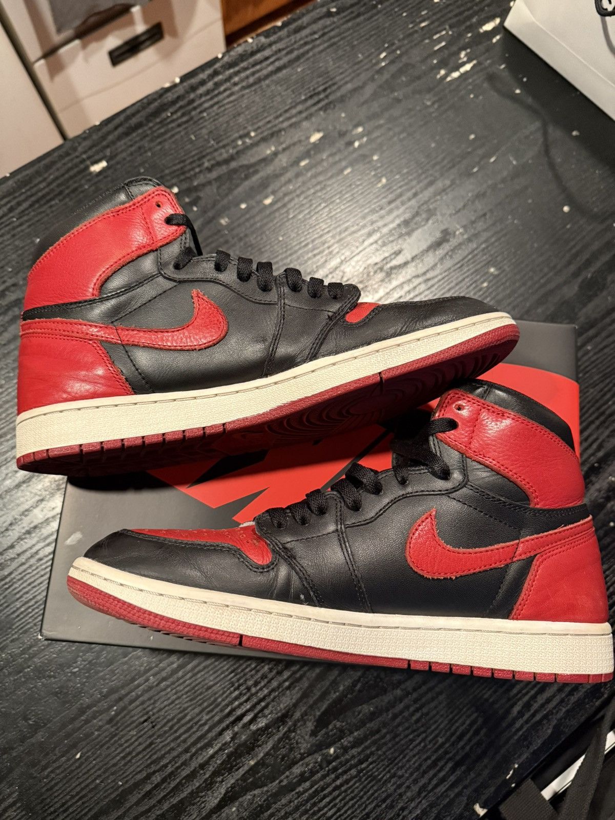 Jordan Brand 2016 Bred Jordan 1’s “Banned” Size US 10 / EU 43 - 3 Thumbnail