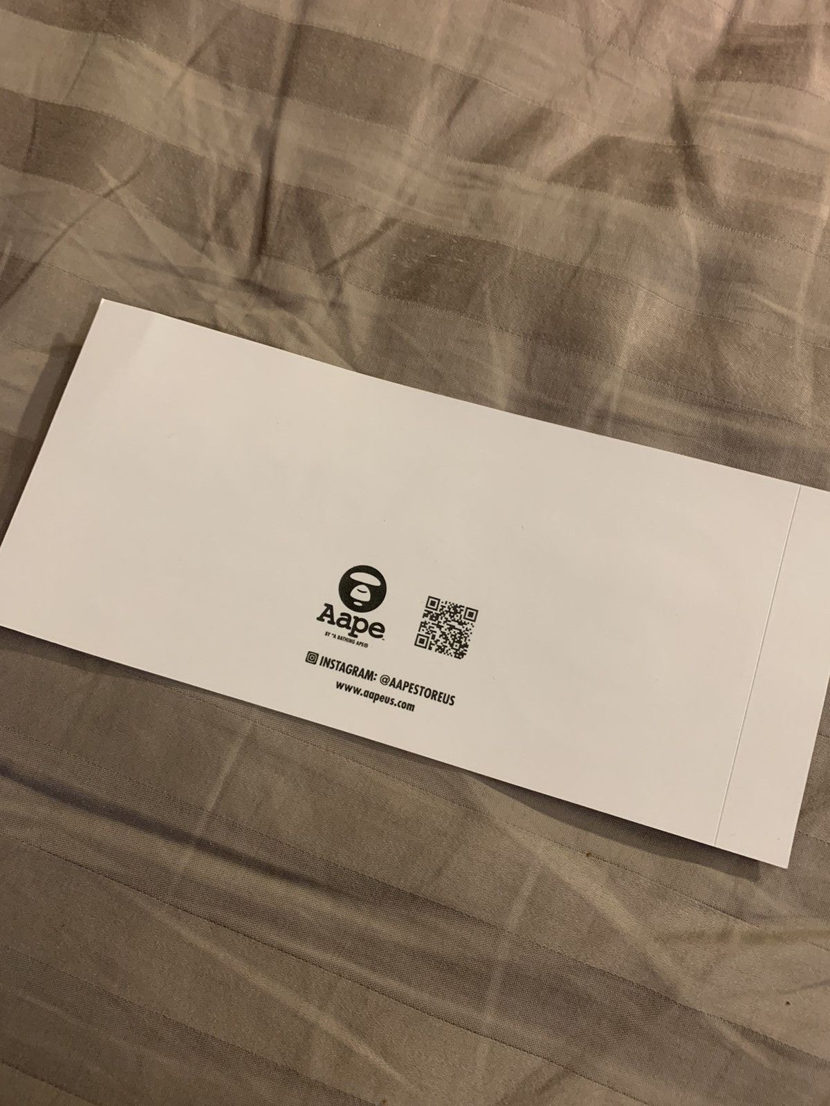 Aape AAPE By Bathing Ape Shop Sticker Size ONE SIZE - 2 Thumbnail