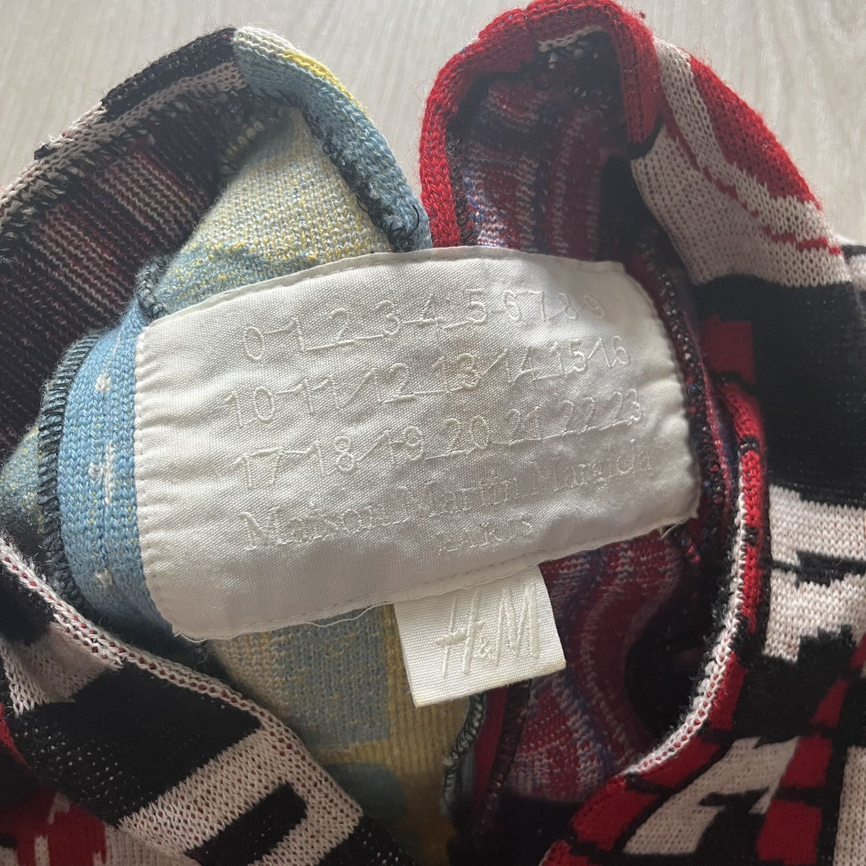 H&M × Maison Margiela Maison Margiela x H&M Football Scarf Sweater Size US S / EU 44-46 / 1 - 2 Thumbnail