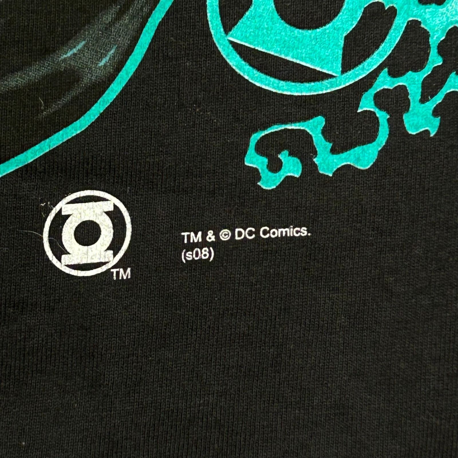 DC Comics 2008 Green Lantern DC Comics Superhero Tee T Shirt Medium Size US M / EU 48-50 / 2 - 4 Thumbnail