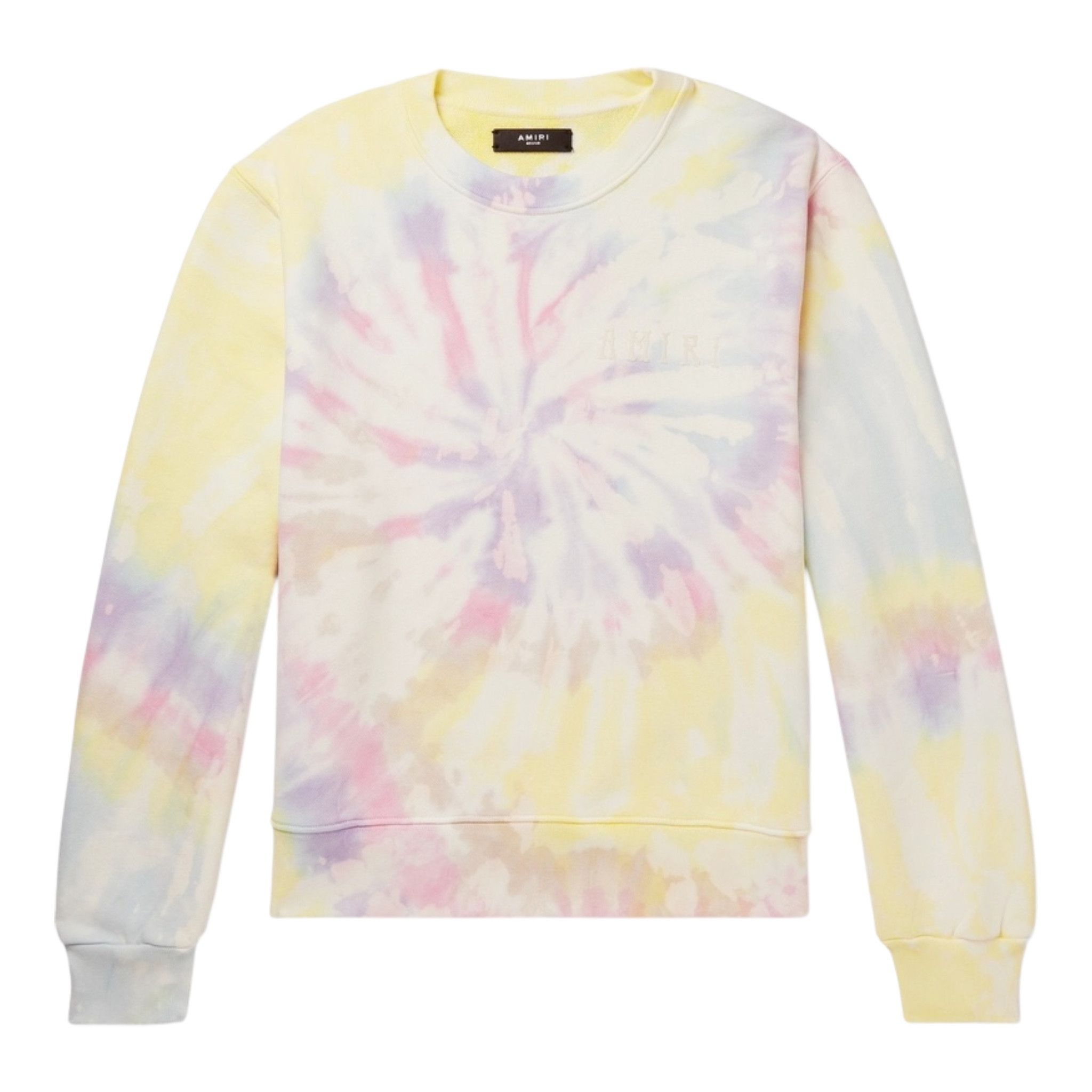 Amiri Amiri Hippie Crewneck Sweatshirt Pastel Tie Dye Size US M / EU 48-50 / 2 - 1 Thumbnail