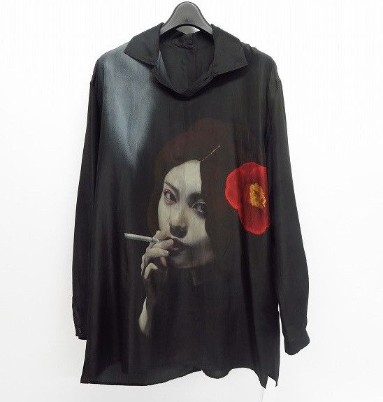 Yohji Yamamoto SS18 Silk Shirt Uchida Size US L / EU 52-54 / 3 - 1 Thumbnail